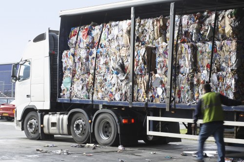 House clearance team efficiently clearing a residence in Archway